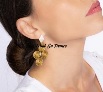 Pendentif en Or Végétal - Par Marjorie ! 